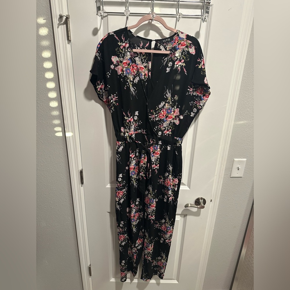 Floral jumpsuit
